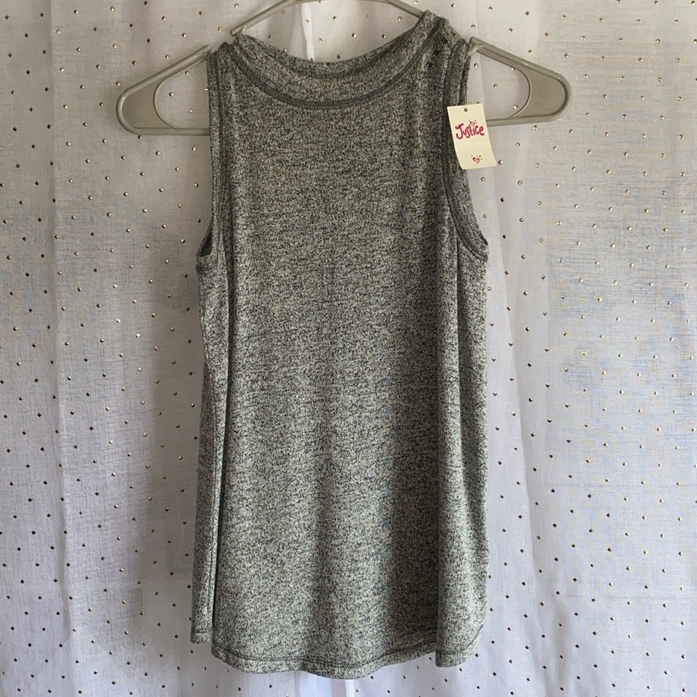 Justice girls jersey top